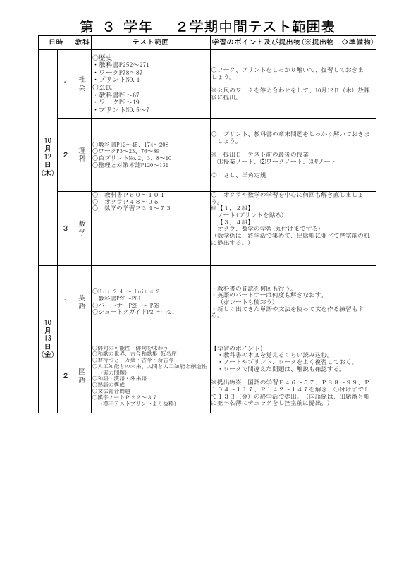 テスト範囲３年（R5）.pdfの1ページ目のサムネイル